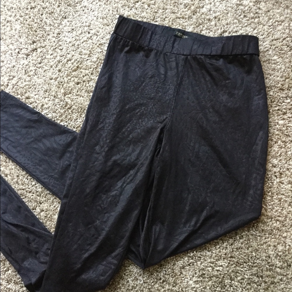 Girls M Kardashian black leggings